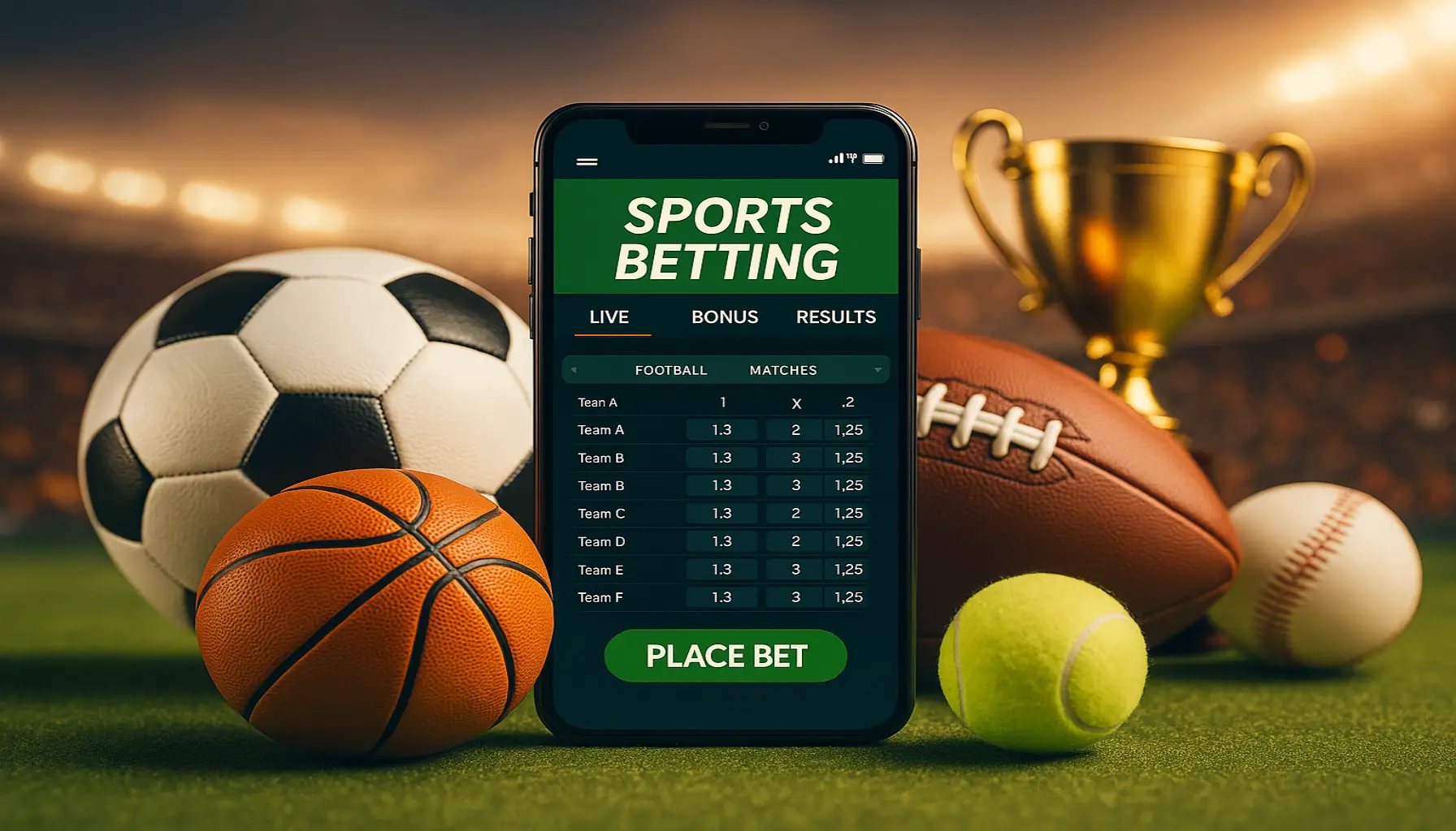 Apostas esportivas no cassino online 777GOLD